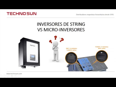 SunWebinars - Microinversores vs inversores centrales