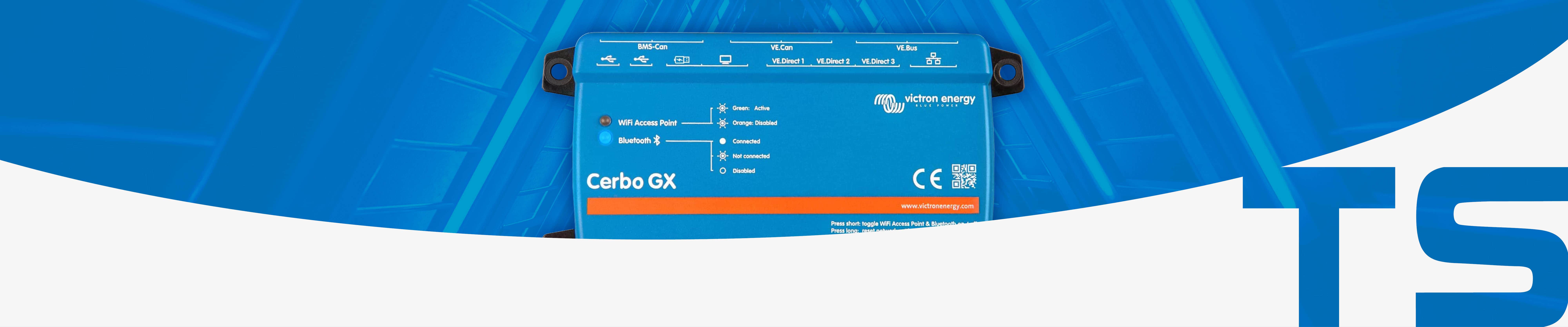 Victron Cerbo GX Systemüberwachung Bedienpanel