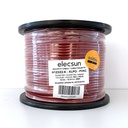 SOLITIA Serie Elecsun Cable Solar FV H1Z2Z2-K 1x10mm² 1500V rojo (bobina 100m)