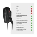 Cargador coche eléctrico BCP-A2-L monofásico de 7.4kW con cable tipo 2 | BENY