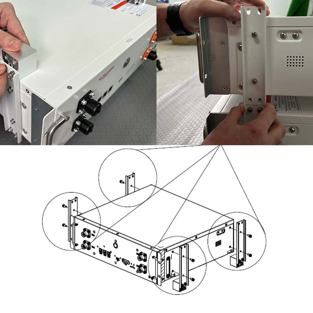 [Módulo] Batería de litio 51,2V 100Ah | 5,12kWh |  DOD 100% BMS Incluido | Atrix-5 | 10 años garantía I Sunwoda