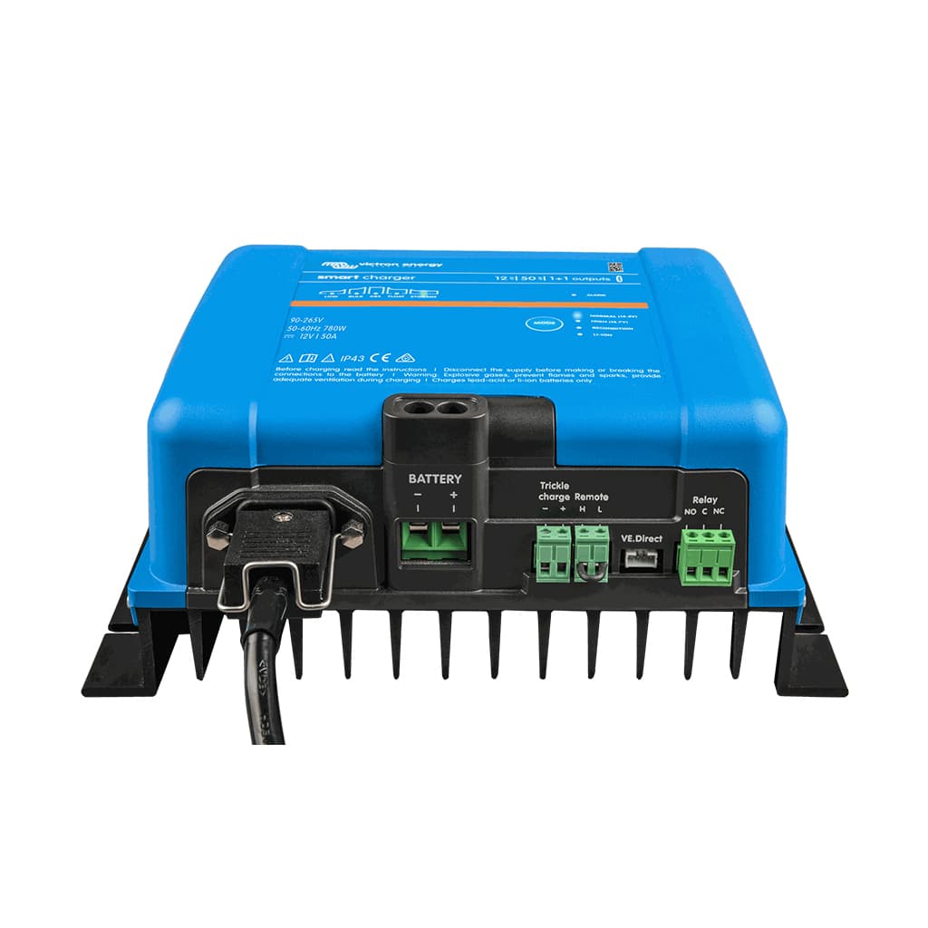 Smart IP43 Charger 12/50(1+1) 120-240V - VICTRON ENERGY