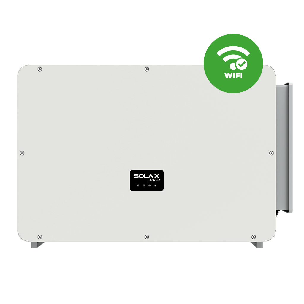 Inversor de red 100kW | 288A | 1100V | 9MPPT 180-1000V | No LCD | Incluye WiFi | Forth X3-100K-9X | Solax Power