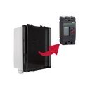 Disyuntor magnetotérmico con caja BDM-250 | DC250Amp | 500V | IP65 | Protección de batería | BENY
