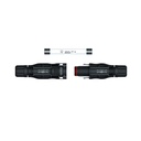 Conector FV H/M desmontable 20A con fusible integrado en línea | IP68 | 1500V | mismo diámetro que MC4 LCF20 - Solitia