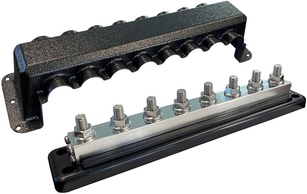 Busbar 600A 8P +cover - Imagen 1