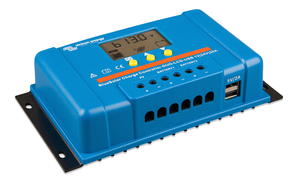 BlueSolar PWM DUO-LCD&USB 12/24V-20A - Imagen 4
