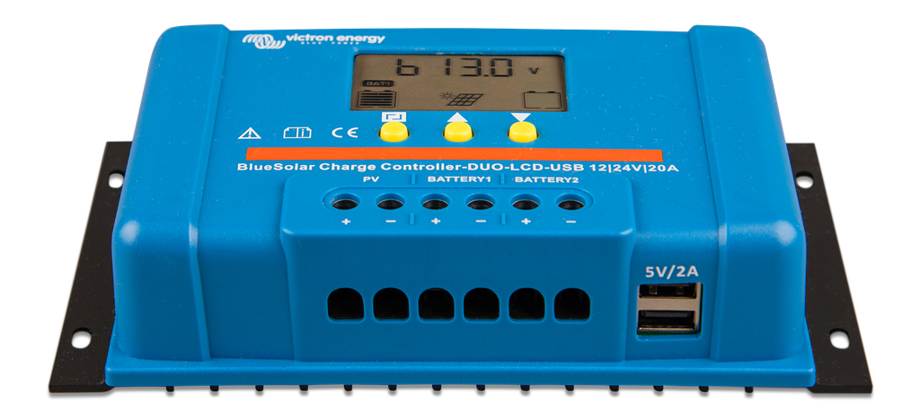 BlueSolar PWM-LCD&USB 12/24V-20A - Imagen 3