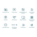 TP-LINK VIGI NVR1008H-8P 8 Canales PoE+ 1HDD H265+
