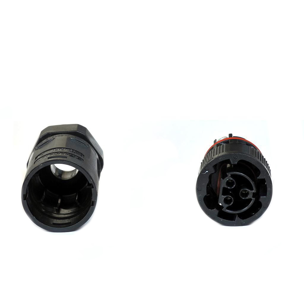 APSystems Conector hembra monofásico 25A para cable AC DS3 Serie
