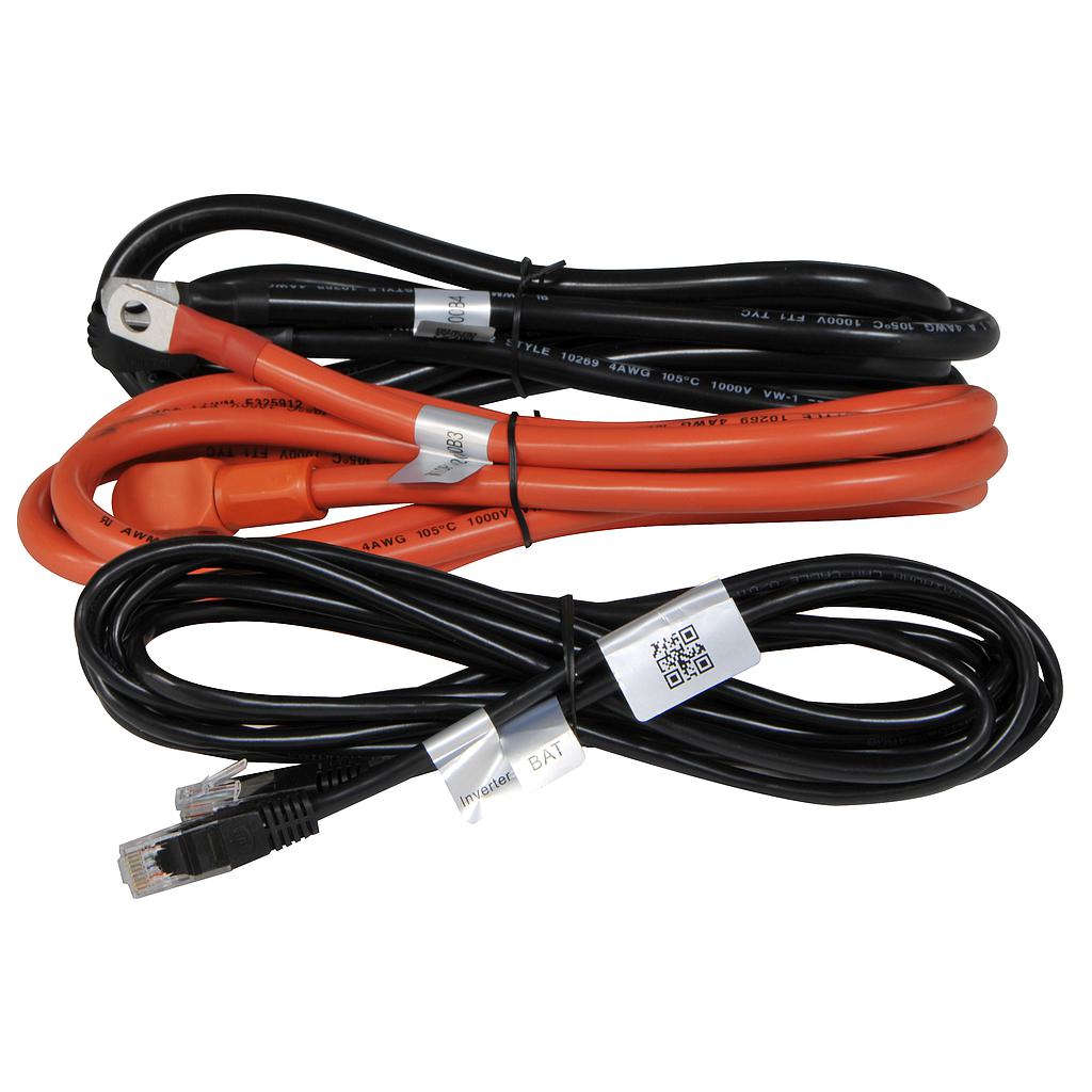 Pylontech Pack de cables para baterías de litio HV 2m | H48050 & H48074 | Powercube H