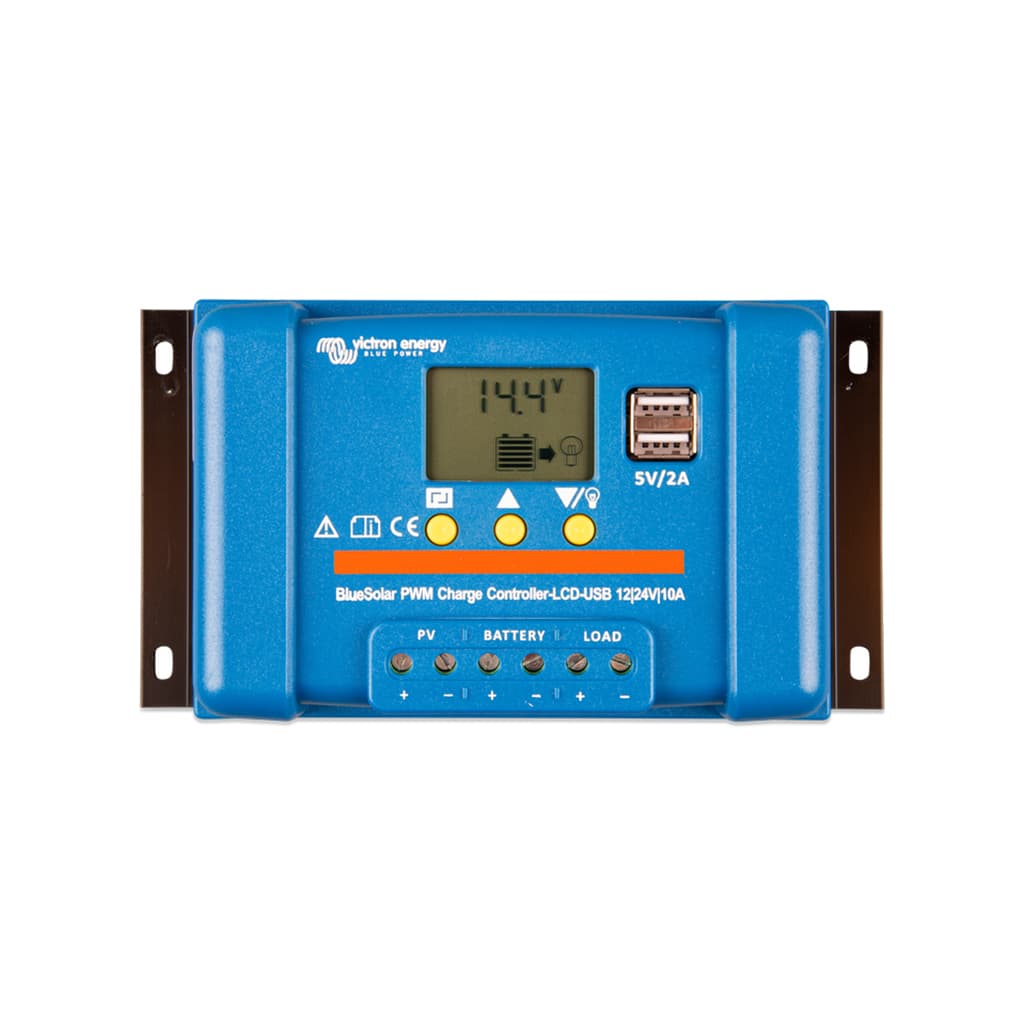 BlueSolar PWM-LCD&USB 12/24V-10A - VICTRON ENERGY