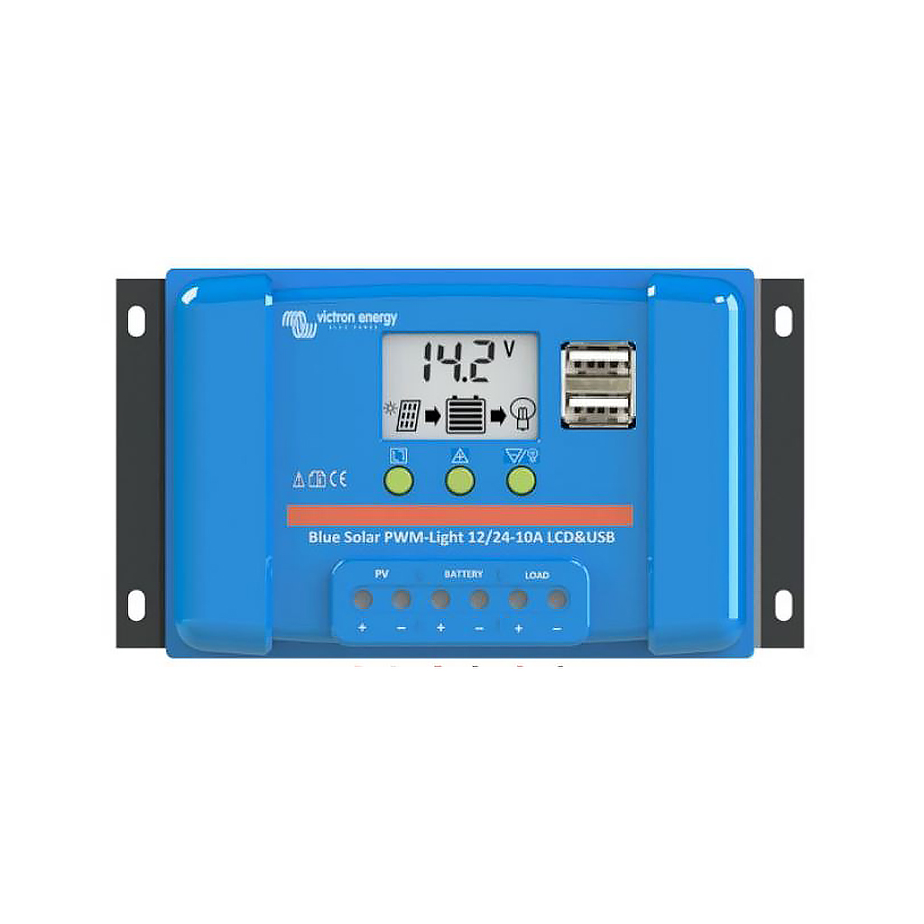 BlueSolar PWM-LCD&USB 12/24V-30A - VICTRON ENERGY