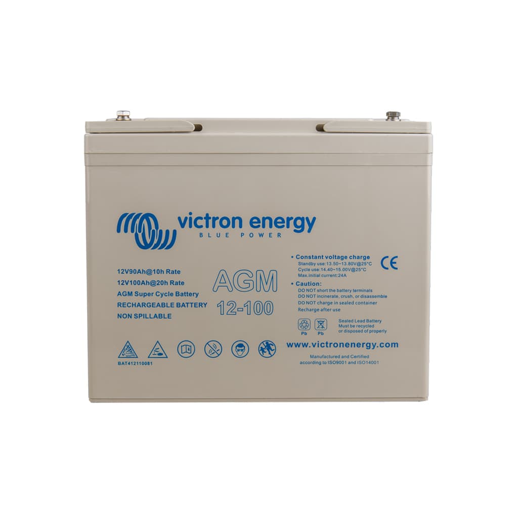 12V/100Ah AGM Super Cycle Batt. (M6) - VICTRON ENERGY