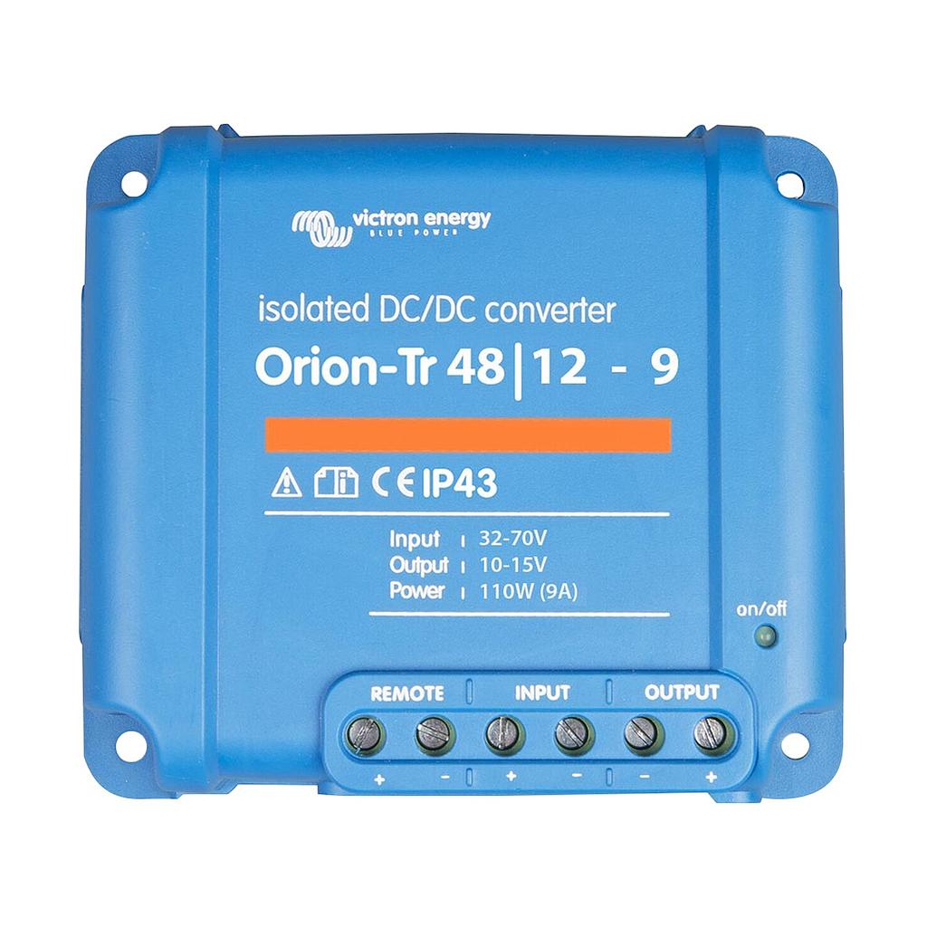 Orion-Tr 48/12-9A (110W) Isolated DC-DC converter