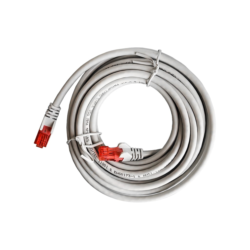 Cable UTP Cat.6 24 AWG gris 5 m.