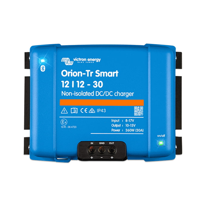 Orion-Tr Smart 12/12-30A (360W) Non-isolated DC-DC charger - VICTRON ENERGY