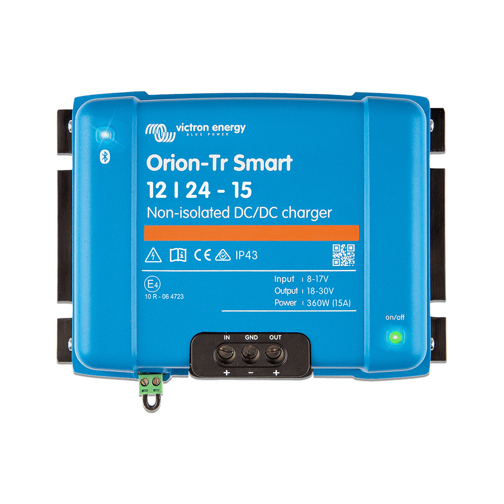 Orion-Tr Smart 12/24-15A (360W) Non-isolated DC-DC charger - VICTRON ENERGY