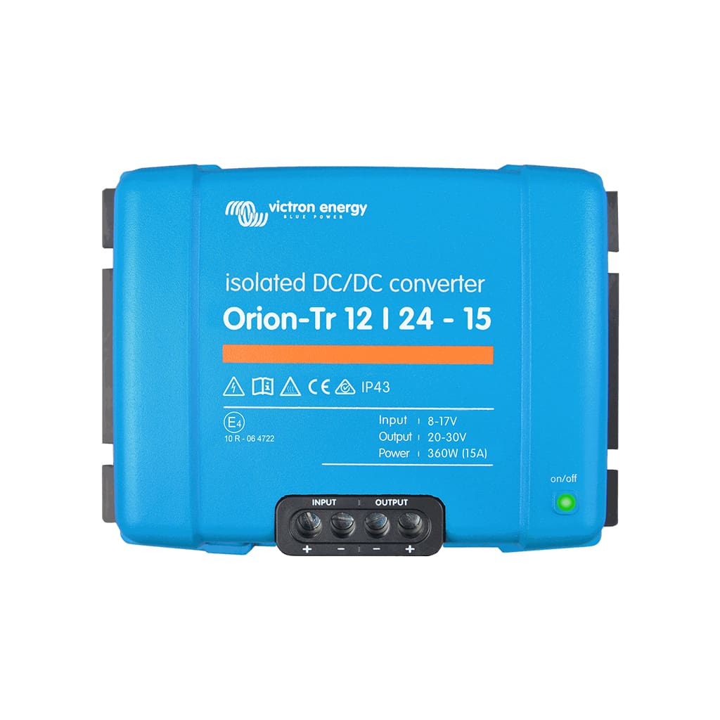 Orion-Tr 12/24-15A (360W) Isolated DC-DC converter