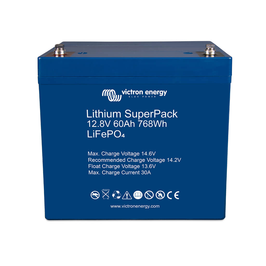 Lithium SuperPack 12,8V/60Ah (M6) - VICTRON ENERGY