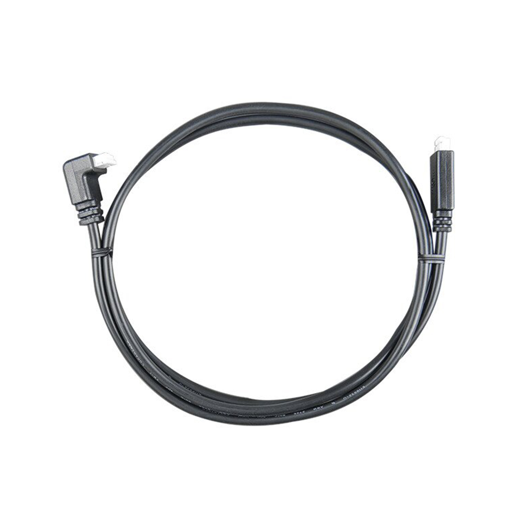 VE.Direct Cable 3m (one side Right Angle conn)