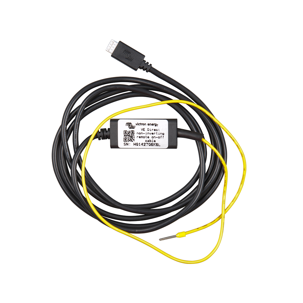 VE.Direct non-inverting remote on-off cable