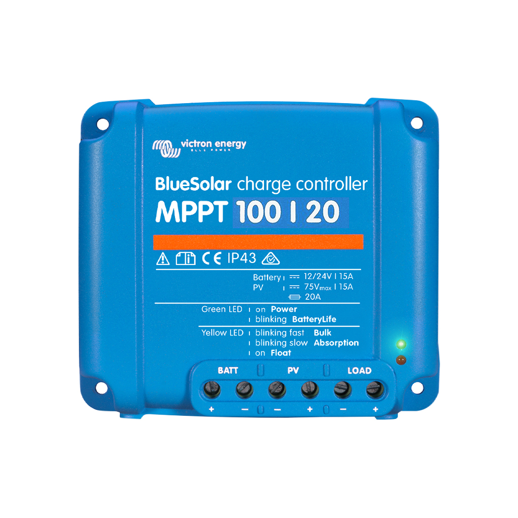BlueSolar MPPT 100/20 (up to 48V) Retail - VICTRON ENERGY