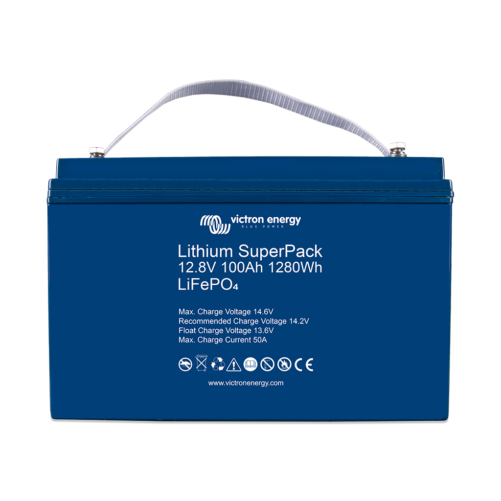 Lithium SuperPack 12,8V/100Ah (M8) High Current