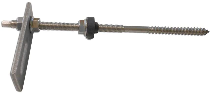 Fijación tornillo rosca chapa para perfil D1T3 para soporte coplanar continuo atornillado para cubierta de teja o metálica 155/70 M10