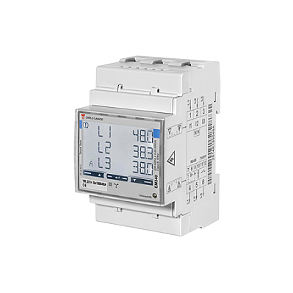 Carlo Gavazzi EM340 Vatímetro power meter trifásico