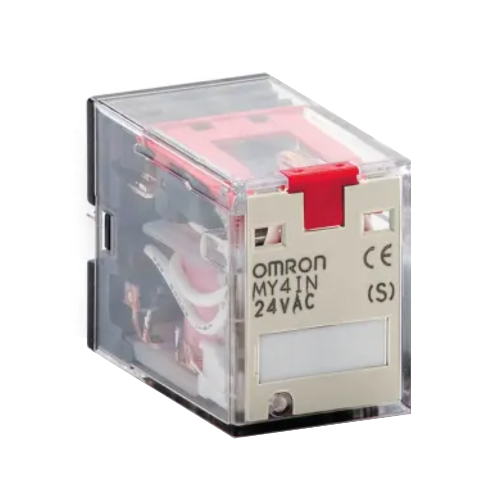 Omron MY4N-GS Relé sin enclavamiento | 4PDT | Bobina 220/240V ac | Enchufable