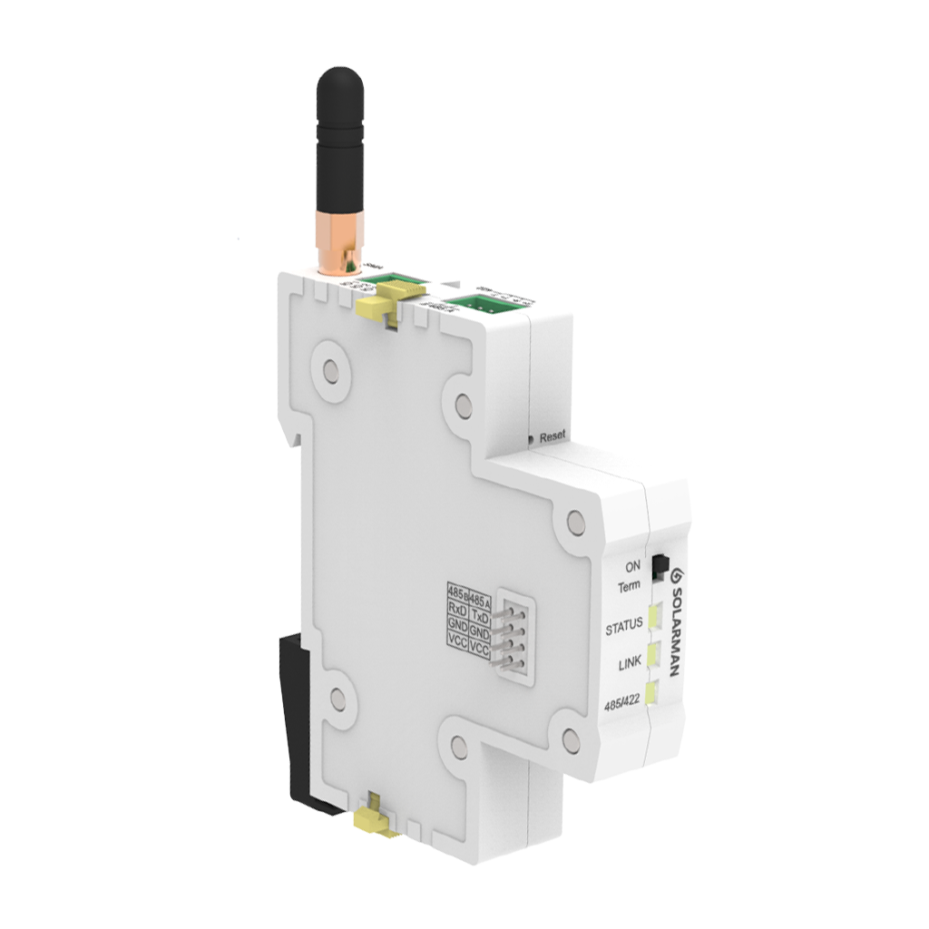 Registrador de datos (Data Logger) para  montaje en carril DIN | Actualización remota | Reanudación de datos | Notificación de alertas | LDW-1 | Solarman