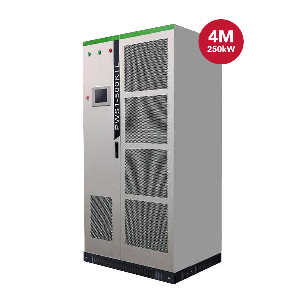 Inversor híbrido 250kW trifásico sin tranformador, PCS-250K - PWS1-500TL-EX-4M - SINEXCEL