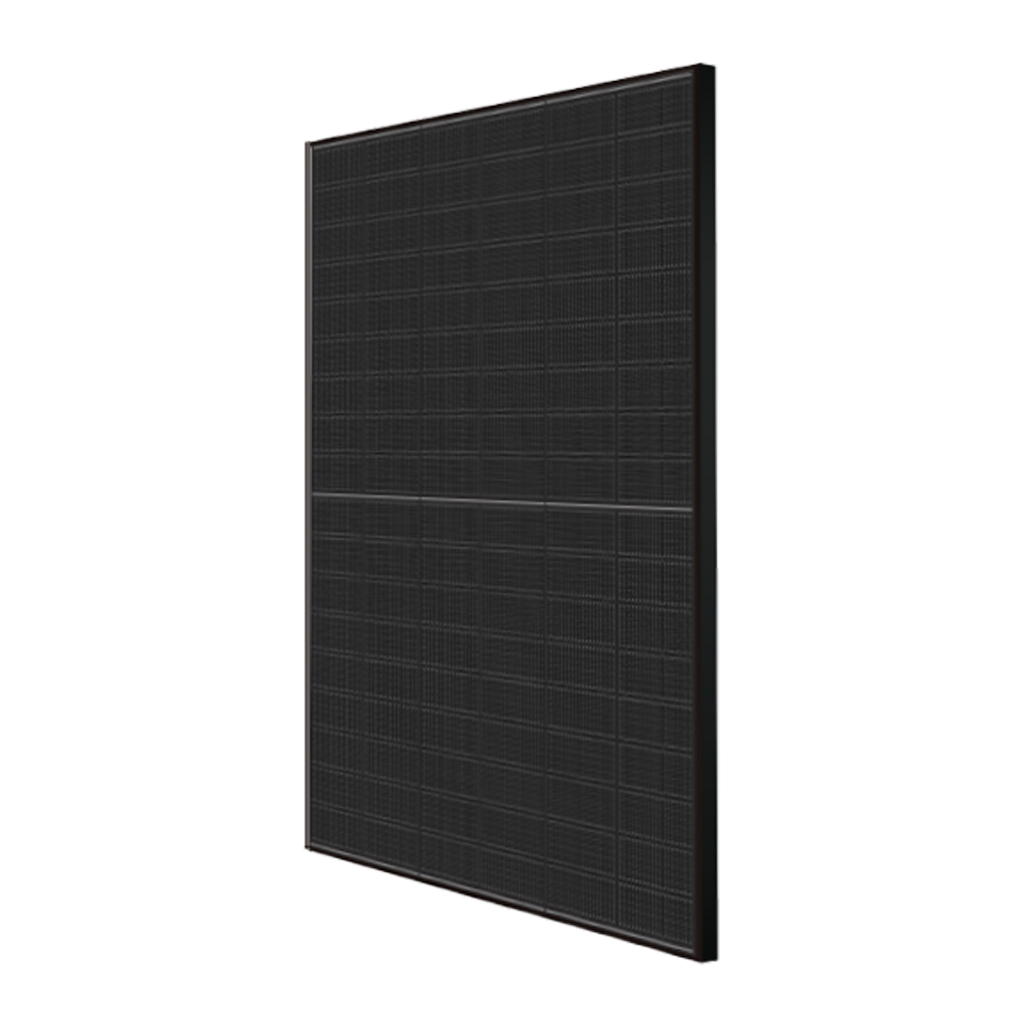 HUASUN Panel solar 430W Bifacial Black | Tecnología HJT | Semi-translúcido | Glass-Glass | 34,60V | 12,43A