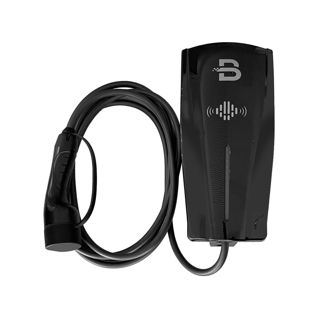 Cargador coche eléctrico BCP-A2-L monofásico de 7.4kW con cable tipo 2 | BENY