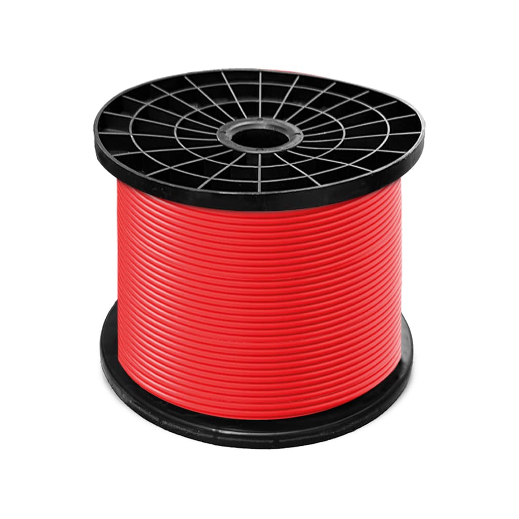 ELECSUN Solar Cable PV H1Z2Z2-K 1x6mm² 1500V red (Drum 200m) 