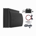 Kit autoconsumo para balcón con paneles flexibles y microinversor 800W