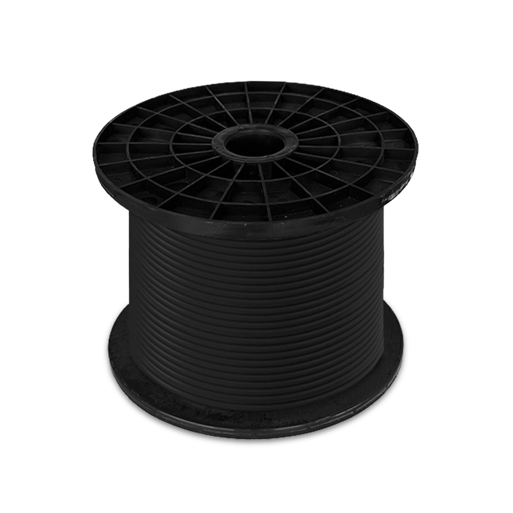 SOLITIA Elecsun Series Solar PV Cable H1Z2Z2-K 1x10mm² 1500V black (drum 100m)