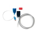 Communication cable kit with USB/RS232 development console - RS232/RJ45 and software for Pylontech
