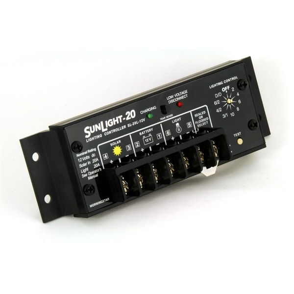 Regulador PWM 4.5A-12V barnizado - SG-4 - MORNINGSTAR