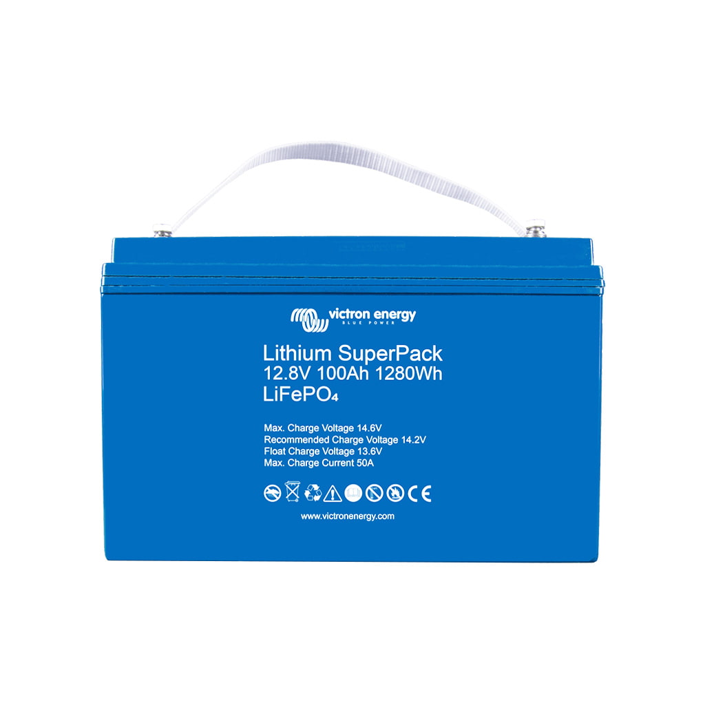 Lithium SuperPack 12,8V/100Ah-a (M8) - VICTRON ENERGY