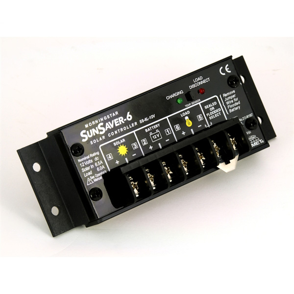 Regulador PWM 6A-12V LVD - SS-6L-12V - MORNINGSTAR