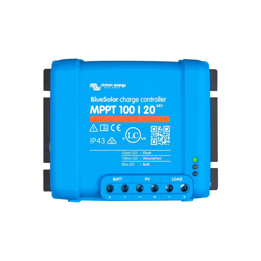 BlueSolar MPPT 100/20 (up to 48V) Retail - VICTRON ENERGY (Very Good)