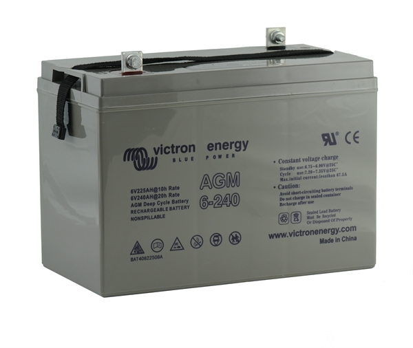 6V/240Ah AGM Deep Cycle Batt. - VICTRON ENERGY