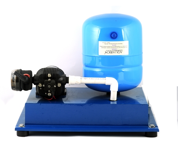 Pump FL09/12V 12.5 l/m with expansion tank 8l - FLOPOWER