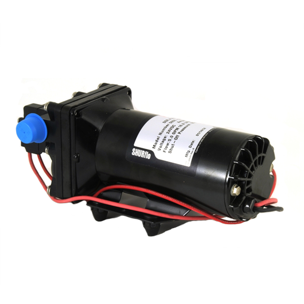 Pressure pump 5050-2301-G011 24V 18.9l/m Premium flow water - SHURFLO
