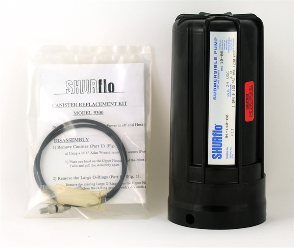 Submersible pump support cup 9325 - SHURFLO