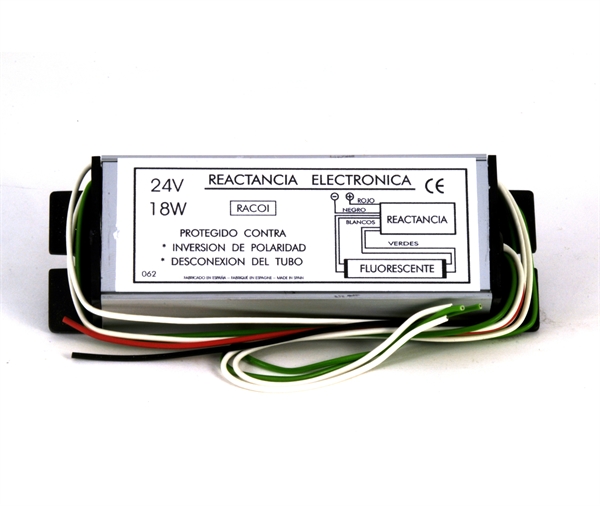Reactancia electrónica 24V 18W - TECHNO SUN