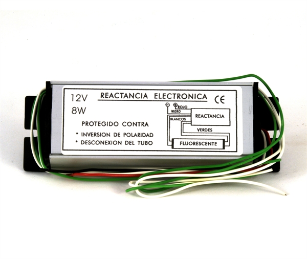 Electronic ballast 12V 8W - TECHNO SUN