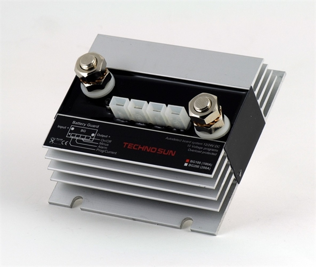 Desconectador p/ tensión ajustable de batería 100A /12-24V - ELECSUN